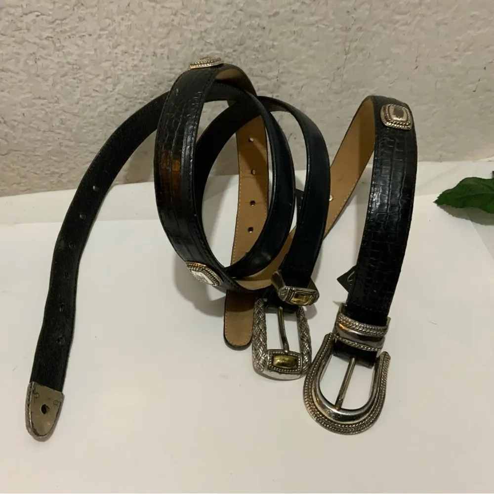 Set of 2 Brighton Belts one Medium and one M/L